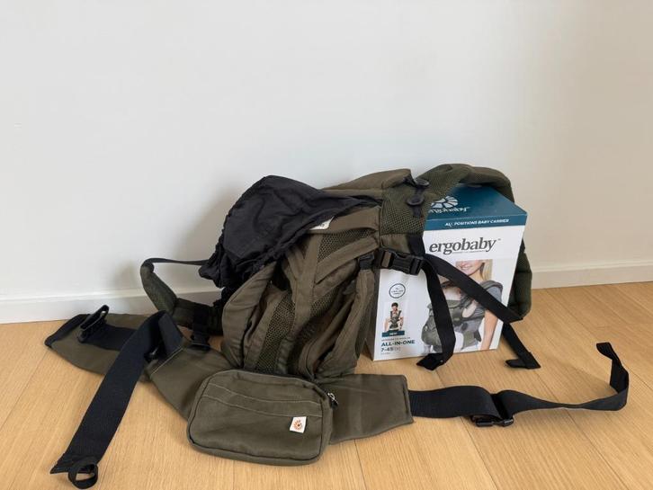 Ergobaby Omni 360 draagzak, Kinderen en Baby's, Babydragers en Draagdoeken, Zo goed als nieuw, Draagzak, Buik, Rug of Zij, Overige merken