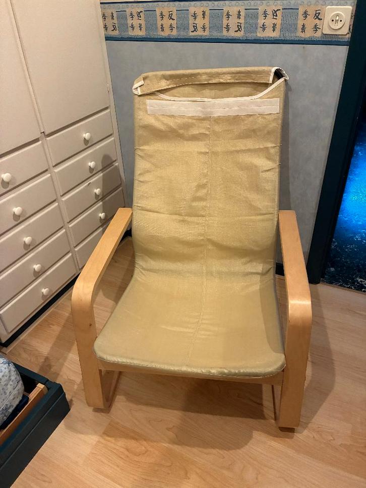 À donner : fauteuil Ikea POANG vintage, Maison & Meubles, Fauteuils, Utilisé, Enlèvement