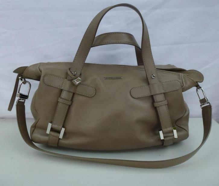 Delvaux handtas of schoudertas St Germain, Handtassen en Accessoires, Tassen | Damestassen, Gebruikt, Handtas, Grijs, Ophalen of Verzenden