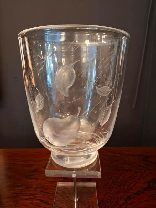Val-st-Lambert: Charles Graffart pièce unique 1951, Antiek en Kunst, Antiek | Glaswerk en Kristal, Ophalen of Verzenden
