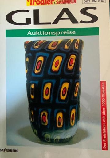 Glas, Duits boek catalogus  beschikbaar voor biedingen