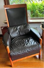 Vintage designzetel Giorgetti, Gebruikt, Ophalen of Verzenden, Hout, 75 tot 100 cm