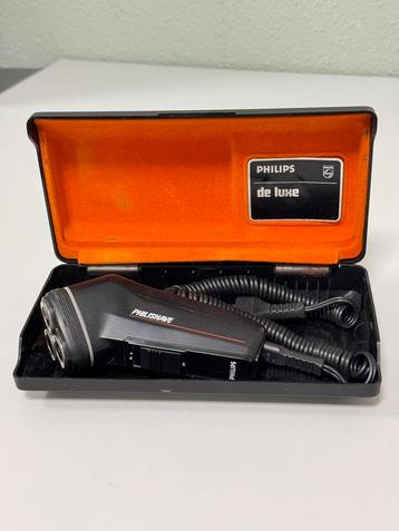 Vintage Philips HS-540 scheerapparaat scheermachine in case beschikbaar voor biedingen