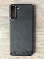 Spigen Rugged Armor zwart hoesje Samsung Galaxy S21 Plus, Enlèvement ou Envoi, Utilisé, Autres modèles, Housse ou Sac
