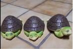 3 schildpadjes in steen, Ophalen, Zo goed als nieuw