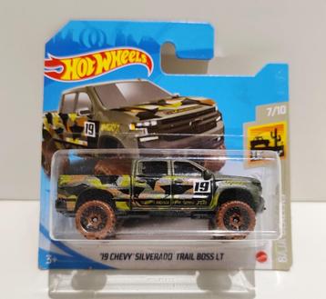 Hot Wheels '19 Chevy Silverado Trail Boss LT (2021) beschikbaar voor biedingen
