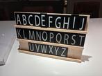 Letterbord hout tekstbord, Huis en Inrichting, Woonaccessoires | Tekstborden en Spreuken, Ophalen, Gebruikt