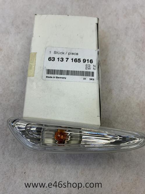 Knipperlicht rechts scherm BMW E46 sedan touring oe 63137165, Auto-onderdelen, Verlichting, BMW, Nieuw, Ophalen of Verzenden
