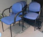 5 bezoekersstoelen / stoelen BULO, Gebruikt, Ophalen