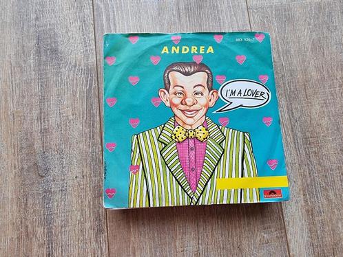 45T Andrea - I'm a lover, CD & DVD, Vinyles Singles, Utilisé, Single, Pop, 7 pouces, Enlèvement ou Envoi