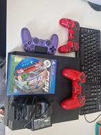 playstation 4, 500gb, Games en Spelcomputers, Ophalen of Verzenden, 500 GB, Met 3 controllers of meer, Met games