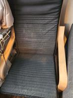 Zetel ikea zwart, Ophalen, Zo goed als nieuw, Hout, Modern