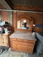 Commode avec miroir, Maison & Meubles, Armoires | Commodes, 5 tiroirs ou plus, Moins de 100 cm, 100 à 150 cm, Enlèvement