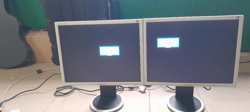 2 moniteurs TFT-LCD 20 pouces Samsung SyncMaster 203B, Informatique & Logiciels, Moniteurs, Utilisé, 61 à 100 Hz, DVI, VGA, Gaming