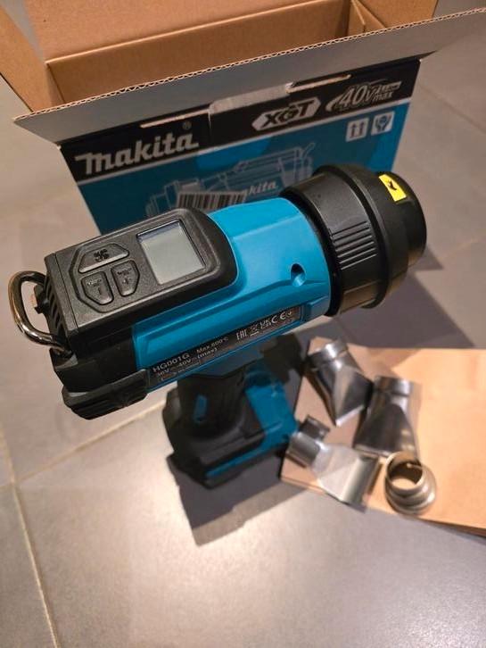 Makita Heteluchtpistool 40v XGT nieuw, Doe-het-zelf en Bouw, Gereedschap | Overige machines, Nieuw, Ophalen of Verzenden
