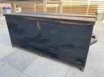 Vintage linnen koffer, Ophalen, Overige materialen, Gebruikt, 45 tot 55 cm