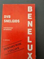 Dvb snelgids Benelux, Livres, Transport, Enlèvement ou Envoi