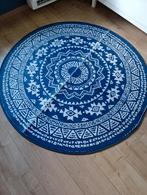 Rond vloerkleed plasic, Huis en Inrichting, Ophalen, Rond, Zo goed als nieuw, Wit