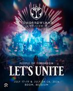 2 tickets voor vrijdag 17juli Tomorrowland, Tickets en Kaartjes, Twee personen