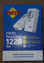Fritz! Powerline 1220 set, Informatique & Logiciels, Adaptateurs powerline, Comme neuf, Fritz, Enlèvement ou Envoi