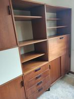 Bibliotheek/Secretaris /Pastoe Vintage/Teak uit de jaren 60., Gebruikt, Met deur(en), Teakhout, Ophalen of Verzenden