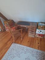 Bureau en chêne taille 67 cm hauteur, Huis en Inrichting, Bureaus, Ophalen, Gebruikt, Bureau