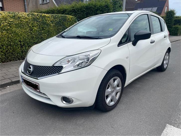 Nissan Note 1.2 Benzine Bj 2014 Euro 6 Gekeurd vvk, Auto's, Nissan, Bedrijf, Te koop, Note, Benzine, Euro 6, Handgeschakeld, Wit