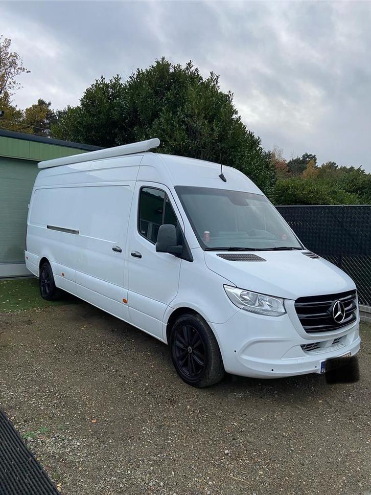 Mercedes sprinter trekhaak 3,5t, Auto's, Bestelwagens en Lichte vracht, Particulier, Achteruitrijcamera, Mercedes-Benz, Automaat
