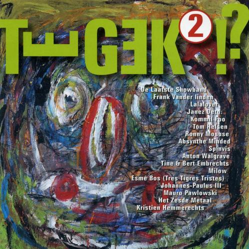 Te Gek 2 - cd met Janez Detd-Spinvis- Milow- Mauro Pawlowski, CD & DVD, CD | Compilations, Enlèvement ou Envoi