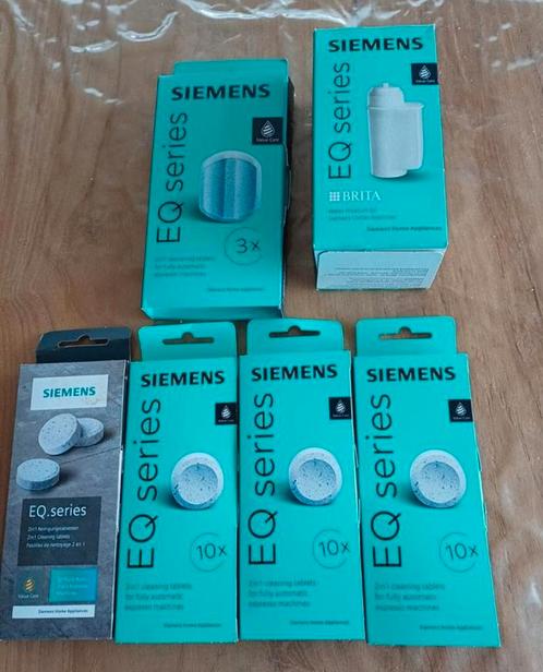 Siemens Eq serie : reiniging, ontkalking en filter, Tickets & Billets, Réductions & Chèques cadeaux