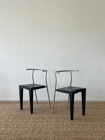 Vintage design Philippe Starck Kartell stoelen, 1988 beschikbaar voor biedingen