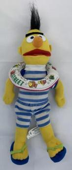 Sesamstraat Bert in zwempak knuffel 30 cm Play-By-Play 2003, Kinderen en Baby's, Speelgoed | Knuffels en Pluche, Verzenden, Zo goed als nieuw
