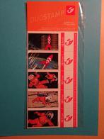 Feuillet 5 timbres Prior Tintin Duostamp - Objectif lune, Enlèvement ou Envoi, Tintin, Neuf, Image, Affiche ou Autocollant