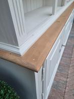 Massief houten boekenkast/bibliotheekkast GRATIS LEVERING, Ophalen, Met deur(en), 200 cm of meer, Belgie