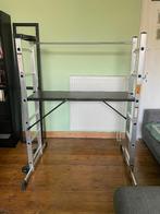 Steiger/Stelling - ongebruikt, Ophalen, Nieuw, Ladder, Opvouwbaar of Inschuifbaar