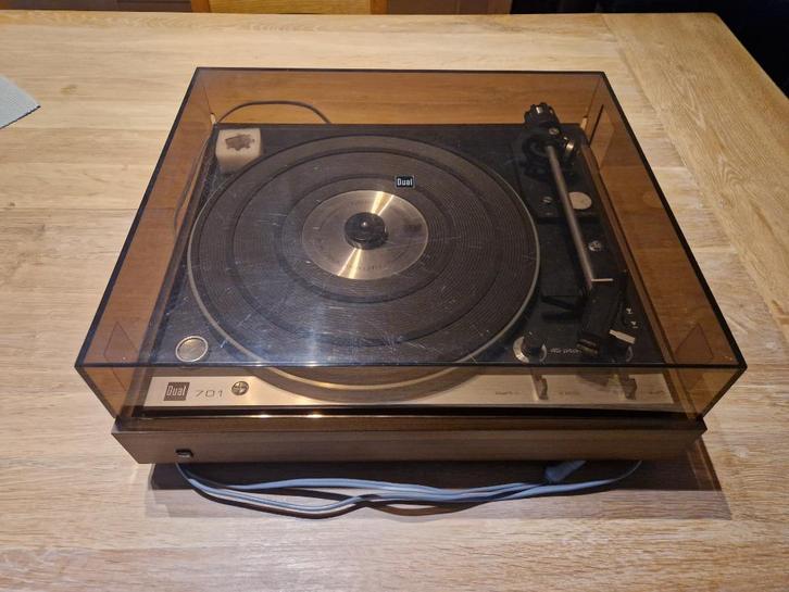 Dual 701 platenspeler – vintage topmodel – goede staat!, Audio, Tv en Foto, Platenspelers, Zo goed als nieuw, Platenspeler, Dual