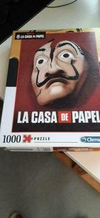 Clementoni legpuzzel La Casa de Papel Dalí 1000 stukjes, Nieuw, 500 t/m 1500 stukjes, Legpuzzel, Ophalen