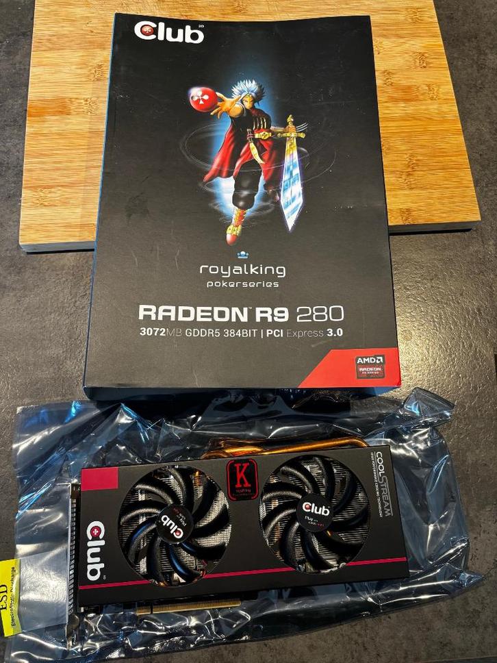 Grafische kaart videokaart Radeon R9 280 AMD, Computers en Software, Videokaarten, Gebruikt, AMD, PCI, GDDR5, Ophalen of Verzenden