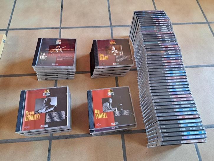 Série complète 90 CD "Jazz and Blues collection" état neuf, Cd's en Dvd's, Cd's | Jazz en Blues, Nieuw in verpakking, Jazz en Blues