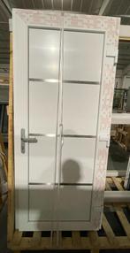 Aluminium deuren, Ophalen, 80 tot 100 cm, 200 tot 215 cm, Glas