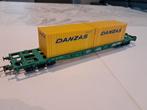 Wagon porte-conteneurs Jouef Fret/SNCF sans courant continu, Hobby & Loisirs créatifs, Trains miniatures | HO, Enlèvement ou Envoi