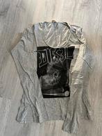 Grijze tshirt met lange mouw diesel L, Maat 42/44 (L), Ophalen of Verzenden, Diesel, Lange mouw