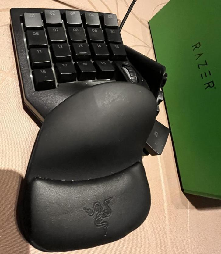 Razer Tartarus V2, Computers en Software, Toetsenborden, Zo goed als nieuw, Overige indelingen, Bedraad, Ergonomisch, Ophalen of Verzenden