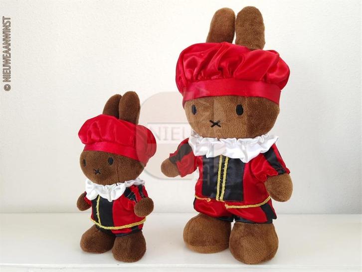 Nijntje / Nina zwarte Piet pop - GROOT - 33 cm, Diversen, Sinterklaas, Verzenden