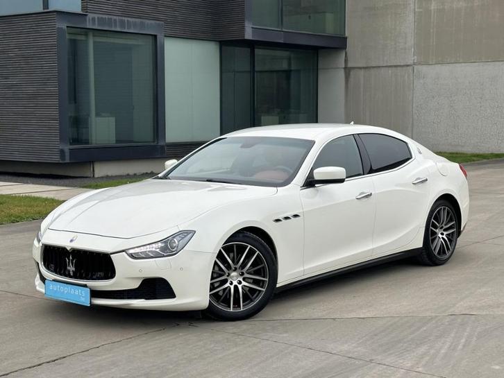 Maserati Ghibli 3.0 V6 Bi Turbo 275pk 165000km, Auto's, Maserati, Bedrijf, Te koop, Ghibli, ABS, Adaptieve lichten, Airbags, Airconditioning