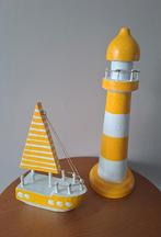 Vuurtoren en boot, Ophalen of Verzenden, Zo goed als nieuw