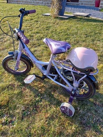 Vélo enfant avec stabilisateurs, Fietsen en Brommers, Ophalen, Gebruikt, Minder dan 16 inch, Zijwieltjes