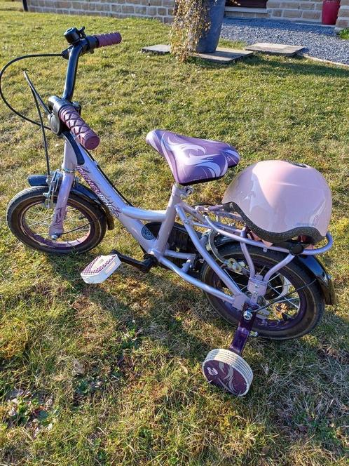 Vélo enfant avec stabilisateurs, Fietsen en Brommers, Fietsen | Kinderfietsjes, Gebruikt, Minder dan 16 inch, Zijwieltjes, Ophalen