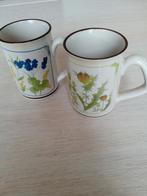 2 vintage keramische mokken Meli, Ophalen of Verzenden