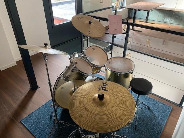 Drumstel - Starter, Musique & Instruments, Batteries & Percussions, Utilisé, Autres marques, Enlèvement